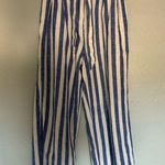 J.Crew linen cotton paper bag pants tie waist Photo 2