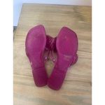 Jeffrey Campbell NWOT  Floralee Sandals Floral Pink Glitter Black Thong Women’s Photo 4