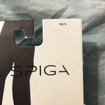 Via spiga ladies nylon black tights leggings size M/L Size M Photo 3