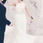 ASOS Mother Of Pearl Sequined Formal Dress Photo 2