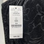 White House | Black Market NWT Black Off The Shoulder Velvet Burnout Dress Size XS Photo 5