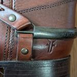 Frye  RED LINDSEY PLATE Sz 10 HARNESS BOOTS #76985 Vintage Photo 3