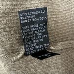 A Byer Ribbed Knit Faux Leather Accent Long Sleeve Tunic Ultra Mini Dress Medium Photo 7