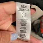 Good American Black Cheetah Print Wrap Midi Dress- Size 1 (2/4) Photo 8