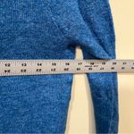 Sundance NWT  Sweater Women Blue Knit Pullover VNeck LongSleeve Flutter Preppy XS Photo 6