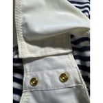 J.Crew  Striped Bodysuit Top Nautical Casual Layering Tee‎ Shirt L Photo 9