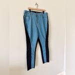 NWT New York & Company High Rise Skinny Jeans in Light & Indigo Wash Size 18 Blue Photo 1