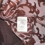 Sundance Silk Blend Velvet Brown Floral Paisley Print Sleeveless Maxi Dress MED Photo 4