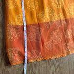 JH Collectibles Orange Maxi Pencil Skirt Casual Size 10 Photo 7