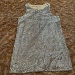 Forever 21  Silver Sequin Mini Dress size L Photo 2