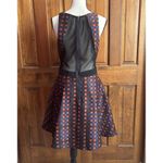 ABS by Allen Schwartz Multicolored Checkered Dress Women's Size 10 NEW Made USA Black Photo 3
