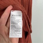 Urban Outfitters Out From Under Iona Ribbed Tunic Turtle Neck Orange Sz L Photo 6