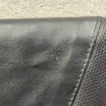 Vintage Gitano Bag Black Crossbody Faux Leather Envelope Clutch Bow Detail 80s Photo 5