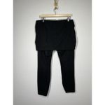 CAbi  Skirted M' Leggings Womens Large Charcoal Gray Pull On Stretch Knit 3577 L Photo 1