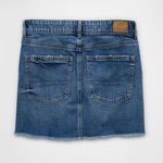 American Eagle Outfitters Blue Denim Mini Skirt Photo 3