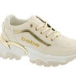 Bebe Alicia Oxford for women beige gold size 10M new Photo 0