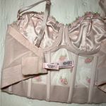 Victoria's Secret  Dream Angel Pink Floral Mesh Bustier Photo 4