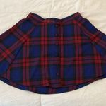 Forever 21 Worn on Riverdale Plaid flared skater mini skirt Size XS Photo 6