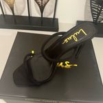 Luxe Lulus  Elegant Black Heels Size 8 Photo 3