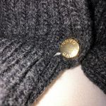 Ganni Phantom Gray Ruffle Open Back Wool Sweater XS NWT Photo 7