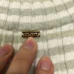 St. John  Sport Cropped Ribbed Sleeveless Sweater Womens S Preppy Striped Luxury Photo 6