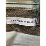 frame denim $245 Frame Women's Gray Plaid Le Crop Mini Bootcut Jeans‎ Pants Size 32 Photo 9