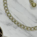 Chico's Vintage Chunky Animal Print Gold Tone Chain Link Belt OS β¨ Photo 12