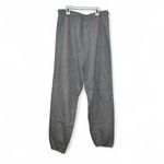 Nomad Heather Grey Sweatpants joggers drawstring & graphic to legs NWOT Photo 1