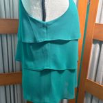 Q&A Elegant Teal Layered Tank style Top Photo 7