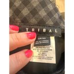 Tribal pull on women’s pant size XS NWT black grey casual business Photo 4