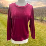 Cable & Gauge  Dryberry Velour Sweatshirt Photo 4