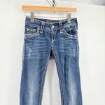 Rock Revival  Women's Boot Cut Jeans - Denim Blue low rise Photo 2