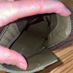 Indigo rd. ankle moto booties block heel green size 7.5 Photo 10