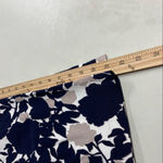 Rafaella Women’s Pants, Size 6 Ankle Skinny Cropped Blue, tan & white Photo 5