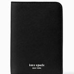 Kate Spade NWT Black Passport Wallet Photo 0