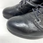 Red Wing Black Leather Mid Boots Steel Toe Womens 7 *no insoles* Photo 1