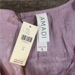 Anthropologie AMADI BY  Satin Long Sleeved Animal Print Jumpsuit Photo 2