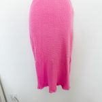 Victor Glemaud Crochet Knit Cutout Halter Dress Pink Size L Y2K Resort Coquette Size L Photo 6