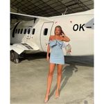 ZARA  Blogger Favorite Double Bow Strapless Mini Dress Photo 2