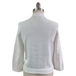 Ralph Lauren VTG Lauren Jeans Co Cotton White Sweater DB Anchor Buttons L NWOT Photo 3