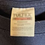 Tultex Vintage Christmas Santa Reindeer Sleigh Short Sleeve Shirt Women's XL Photo 2