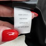 Torrid 5 5X Textured Ponte Crop Military Jacket Black Gold Button Ribbed Women's Photo 10