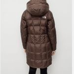 The North Face Quilted Brown Metropolis 600 Down Puffer Parka Jacket Photo 1