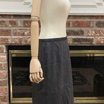 Armani Collezioni Giorgio grey wool-blend midi pencil skirt / 6/ EUC Photo 5