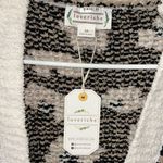 Love Riche  Leopard Print Open Front Distressed Cardigan(Size Medium) Photo 9