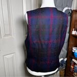 Pendleton VTG Virgin Wool Tartan Plaid Vest Academic Ivy League Made In USA Sz10 Photo 7