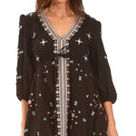 Freeway Apparel ✨ Women's Embroidered V-Neck Dress✨ Photo 0