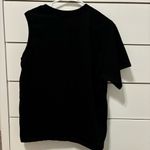 AGOLDE  Della Asymmetric T Shirt in Black Photo 2