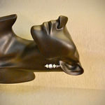 Boho Emerald and Pearl Earrings Silver Photo 4