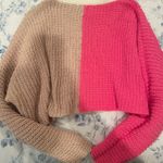 Francesca's Francesca’s striped cropped sweater Photo 1